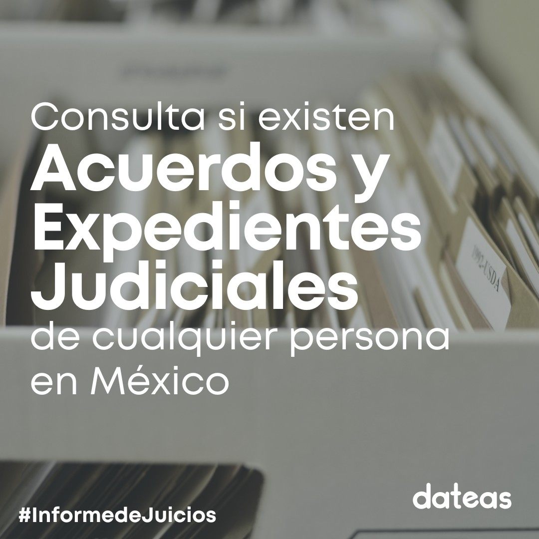 Dateas - 🔍 ¿Necesitas información sobre acuerdos y juicios... | Facebook