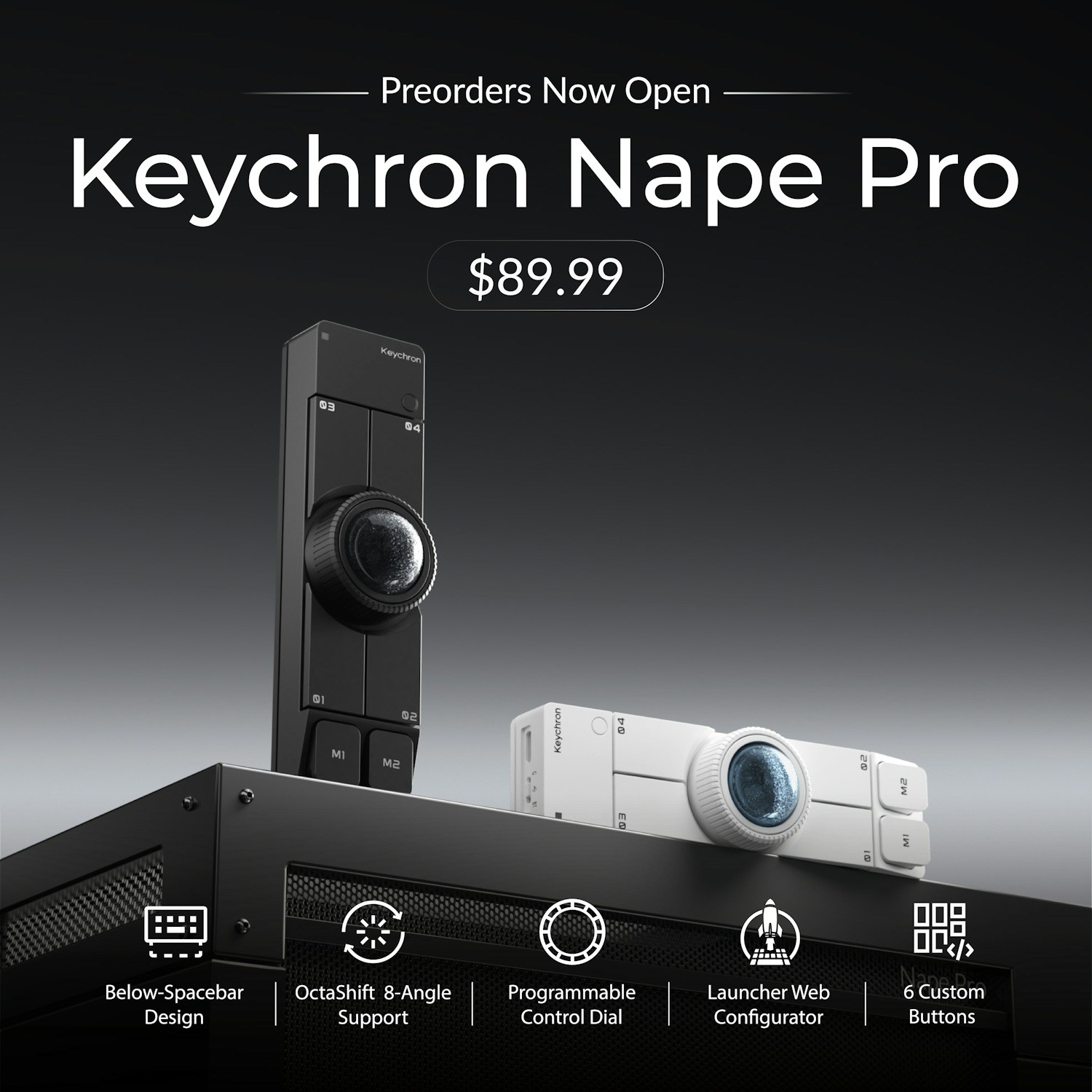 Keychron Nape Pro pre-orders are officially live! 🚀 A wireless