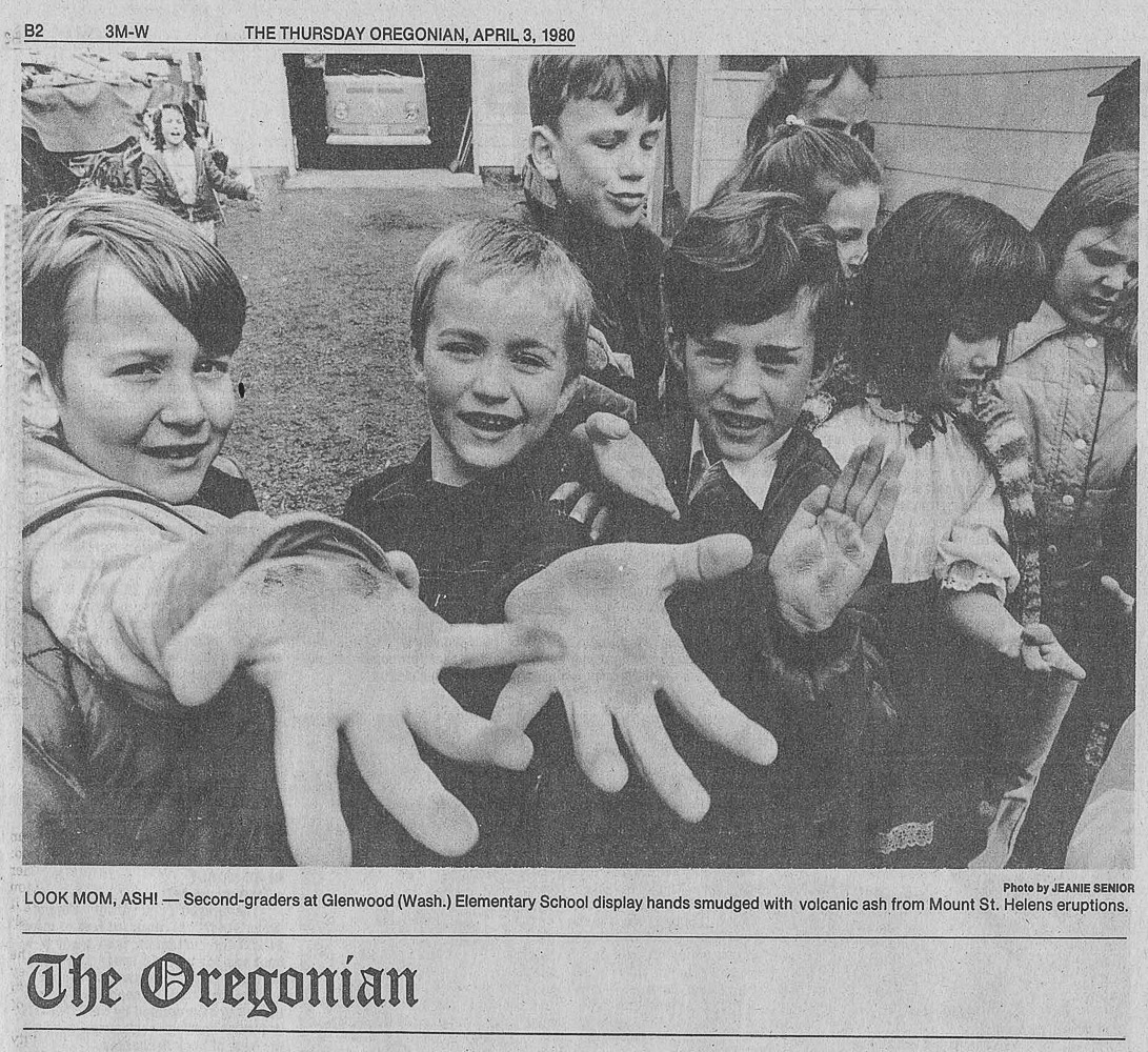 USGS - The Oregonian (Portland, Oregon) newspaper article from April 3 ...