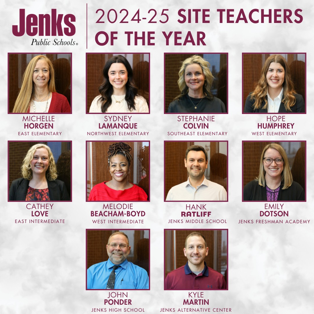 Introducing the 2024-25 Site... - Jenks Public Schools | Facebook