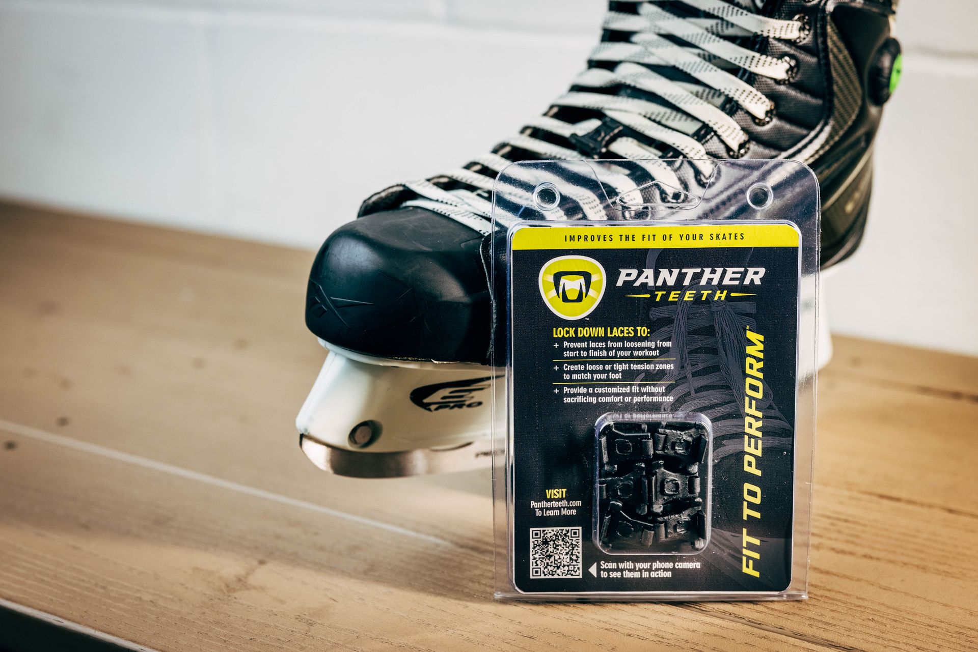 Photo inspiration: Adaptive Lacing Tension For Personalized Comfort Reference: Panther Panther Teeth Are An Alternative Lacing System That Allows