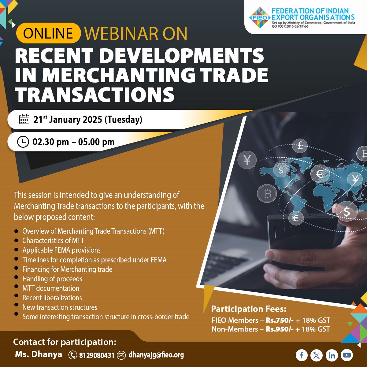 FIEO - Join #FIEO's Webinar on Merchanting Trade Transactions ...