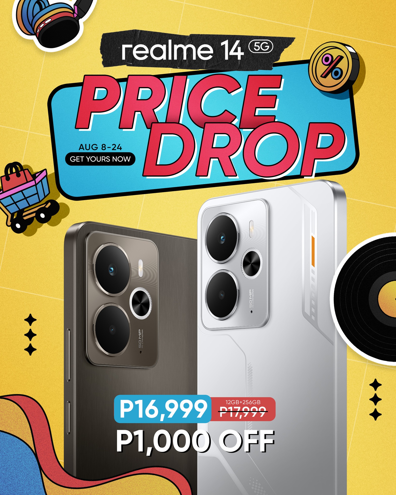 The drop you