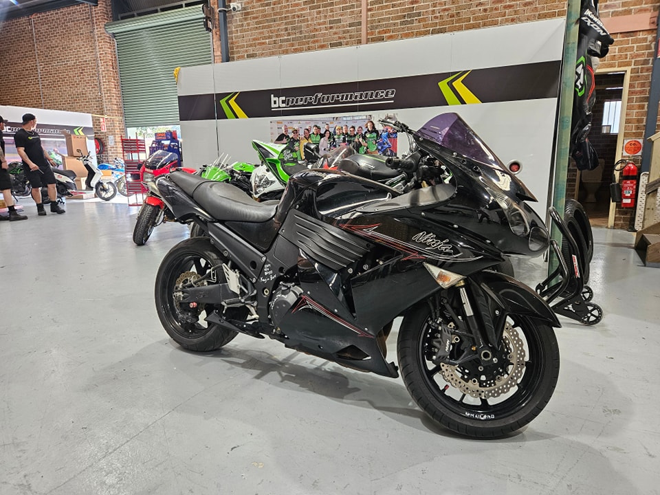 Tuning this over the top turbo Kawasaki ZX-14