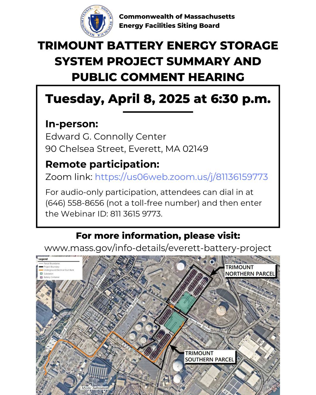 City - The Commonwealth of Massachusetts Energy Facilities Siting Board ...
