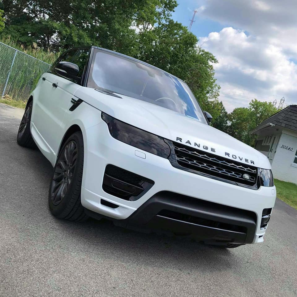 Wrap Ohio - Range Rover fully wrapped in Satin Pearl White... | Facebook