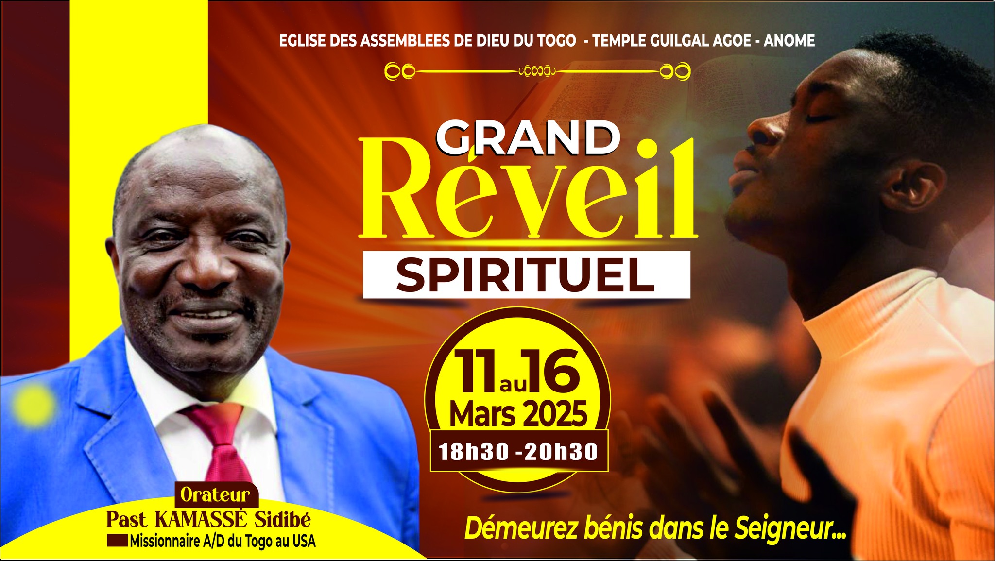 Eglise des Assemblées de Dieu du Togo Temple Guilgal | Lomé