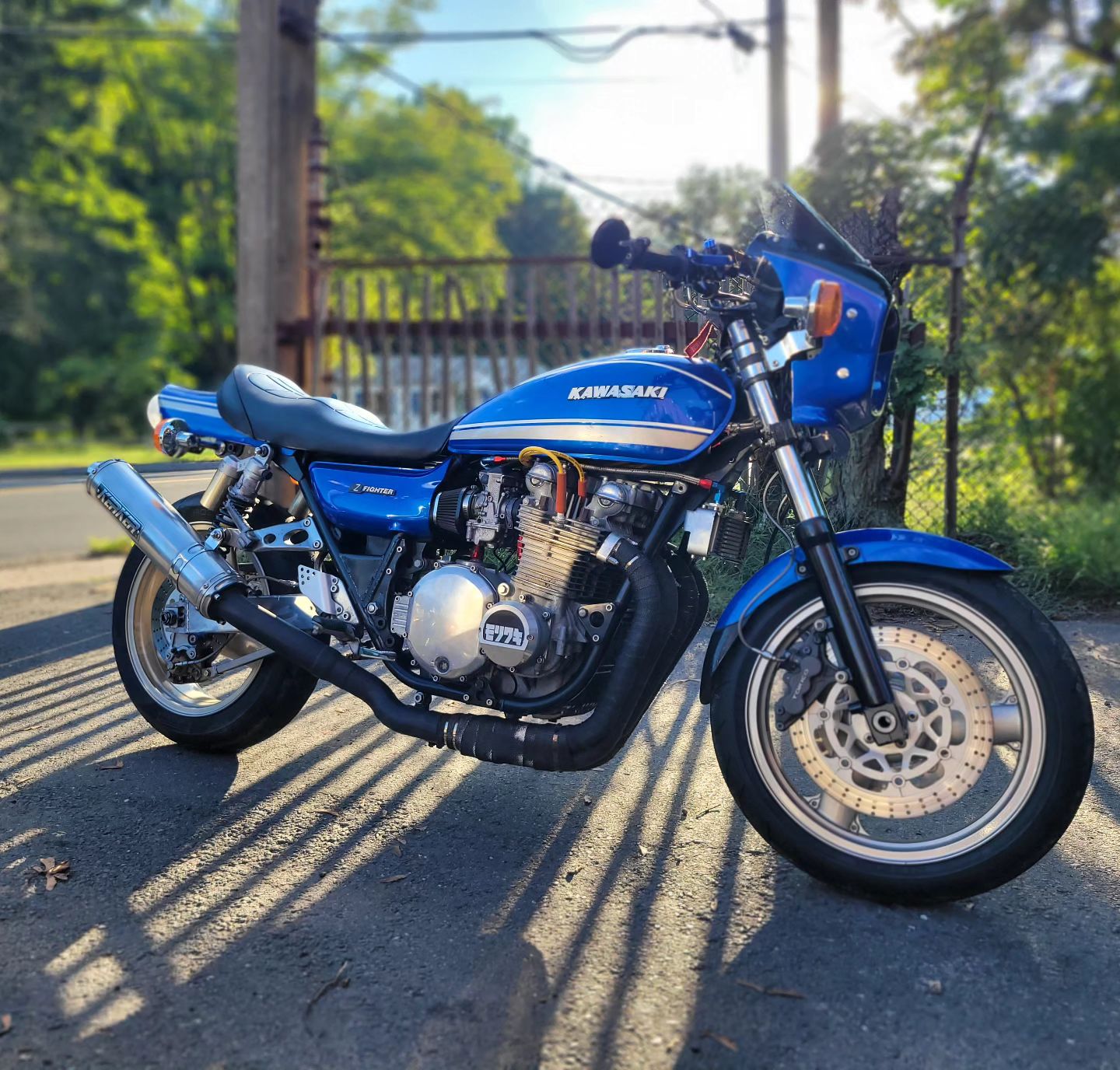 His badazz is this 1996 Kawasaki ZX-11 street fighter?