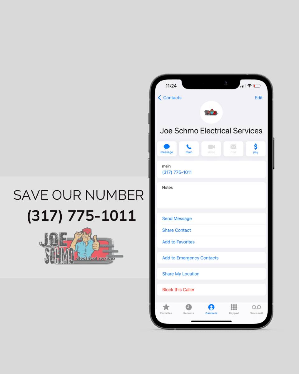 ⚡️ Don’t settle for any... - Joe Schmo Electrical Services | Facebook