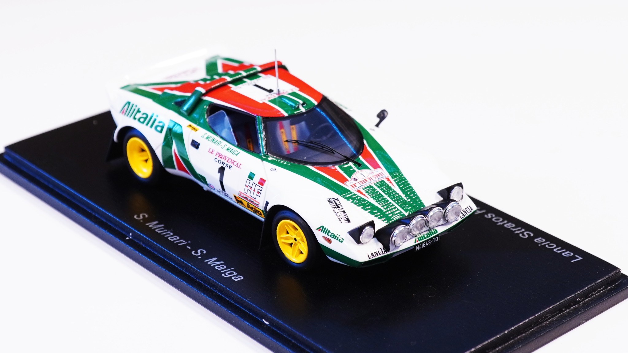 Lancia Stratos HF Alitalia Winner Rally Monte Carlo 1977 Spark