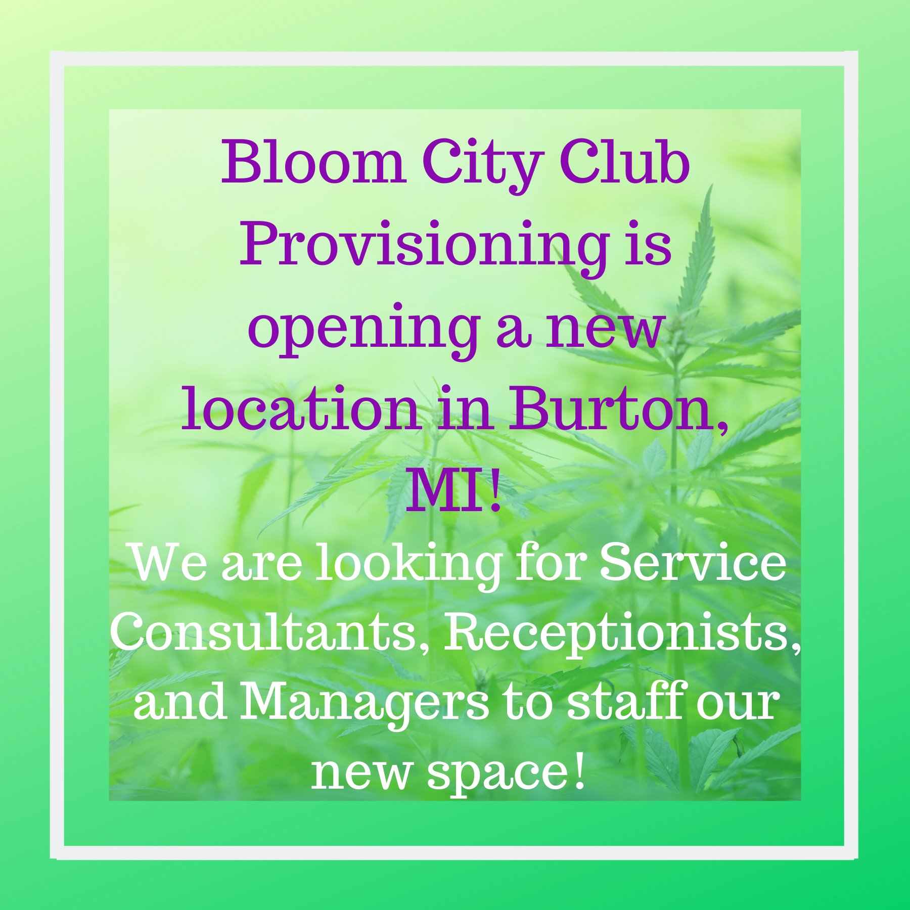 Bloom City Club Jobs