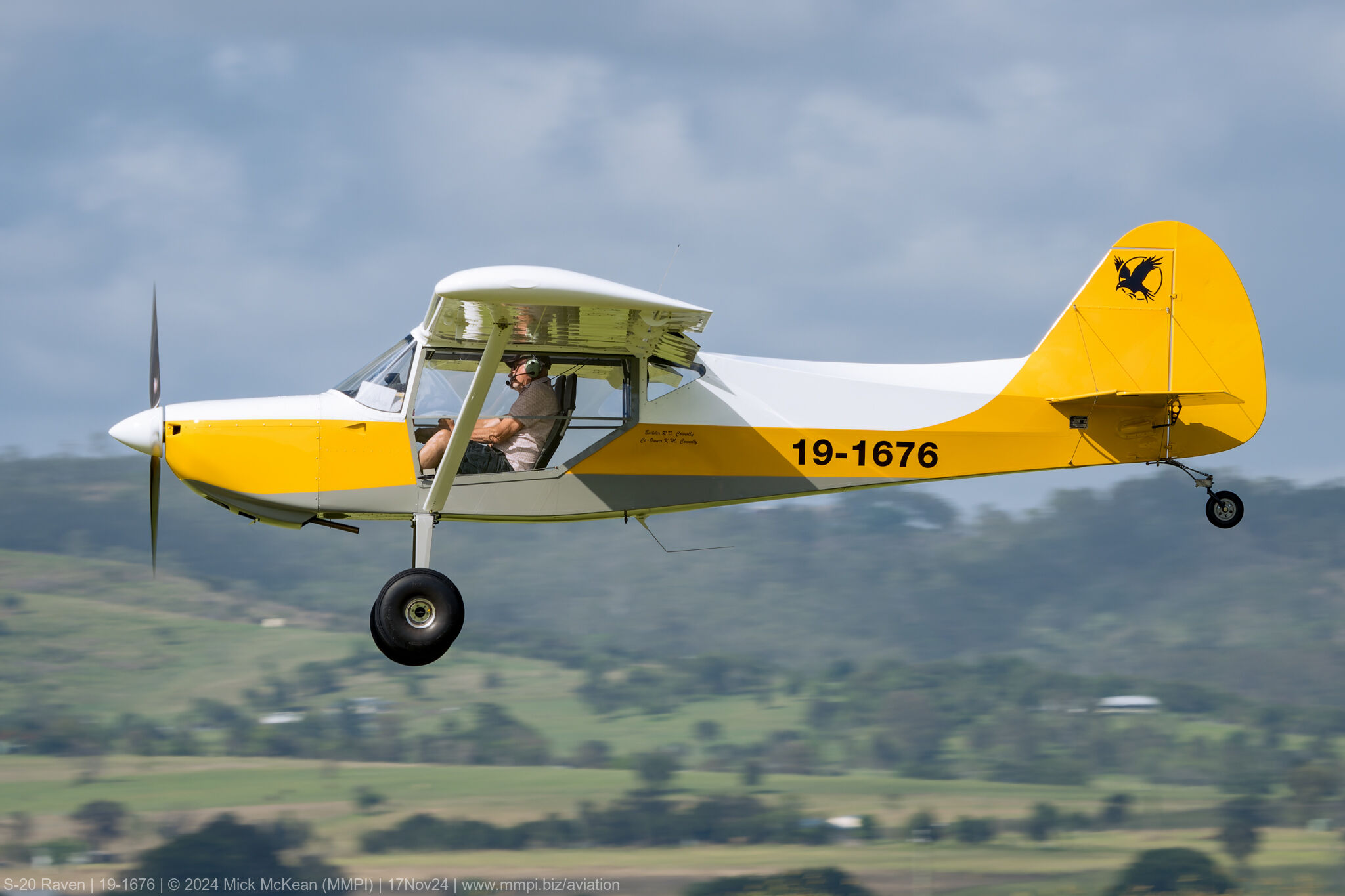 MMPI - Rans S-20 Raven 19-1676 on approach to Watts for Breakfast ...