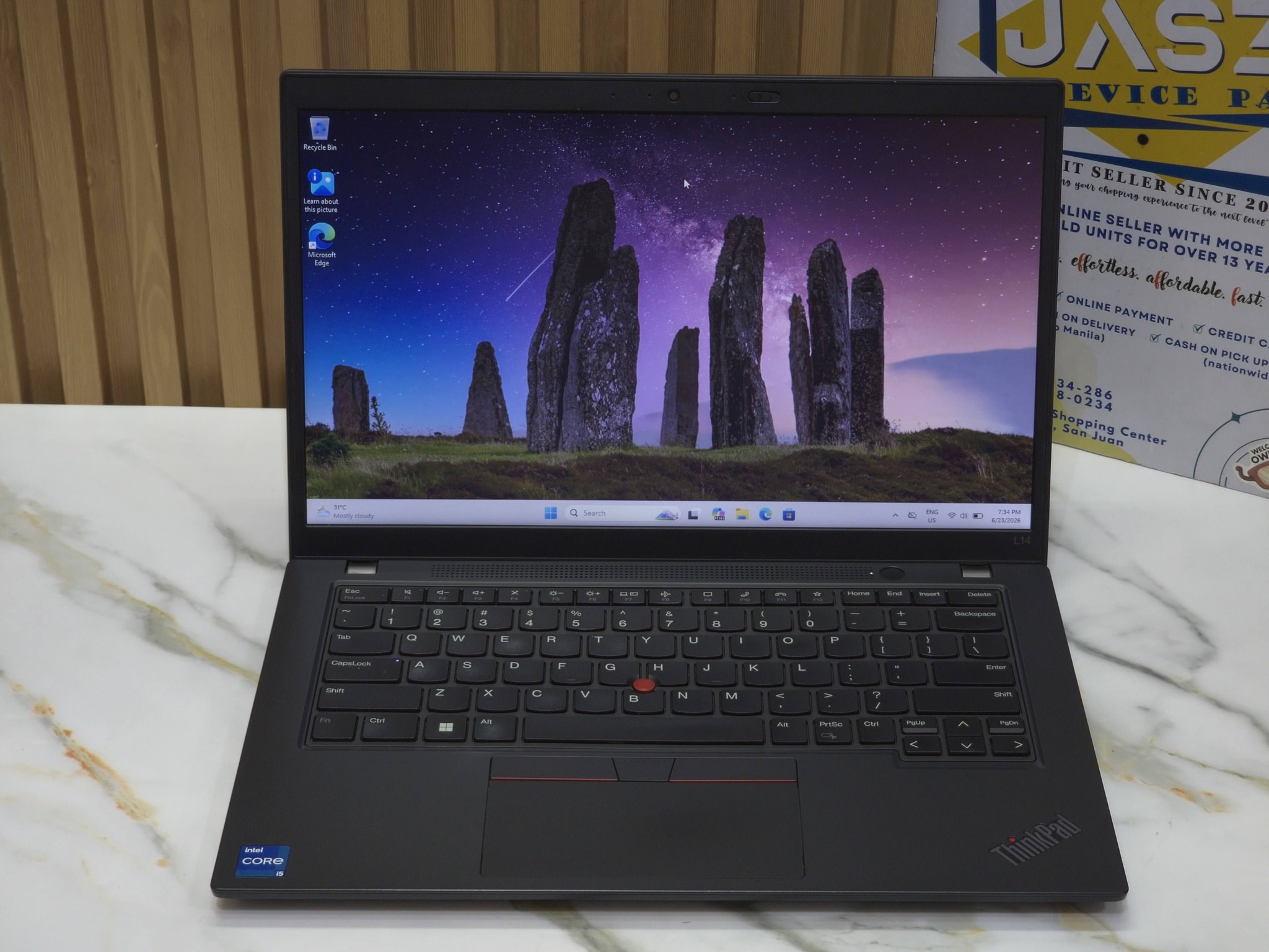 Lenovo ThinkPad L14 Gen 3 i5 1235U 12th Gen 16GB RAM 1TB SSD 