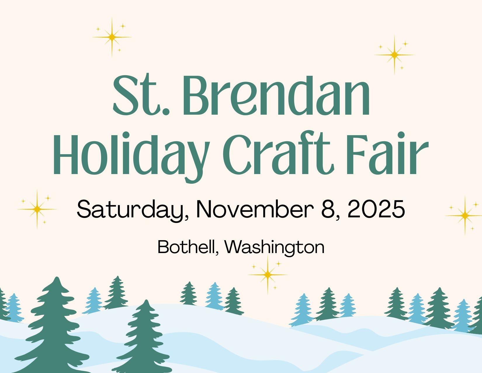 St. Brendan Catholic School Holiday Craft Fair | Bothell WA