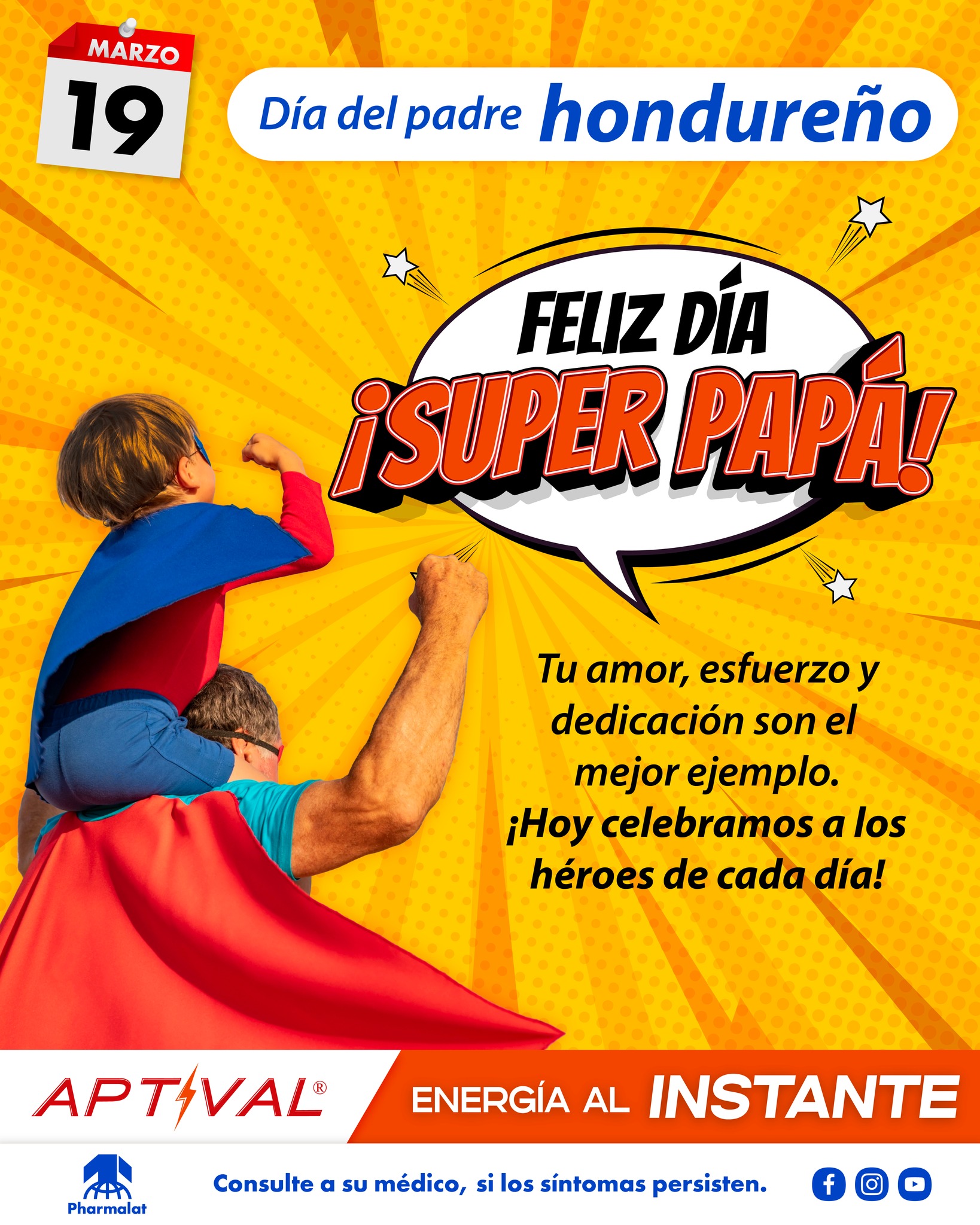 Laboratorios - 👨‍👧‍👦 ¡Feliz día, Super Papá! 🎉 Tu amor, esfuerzo y ...
