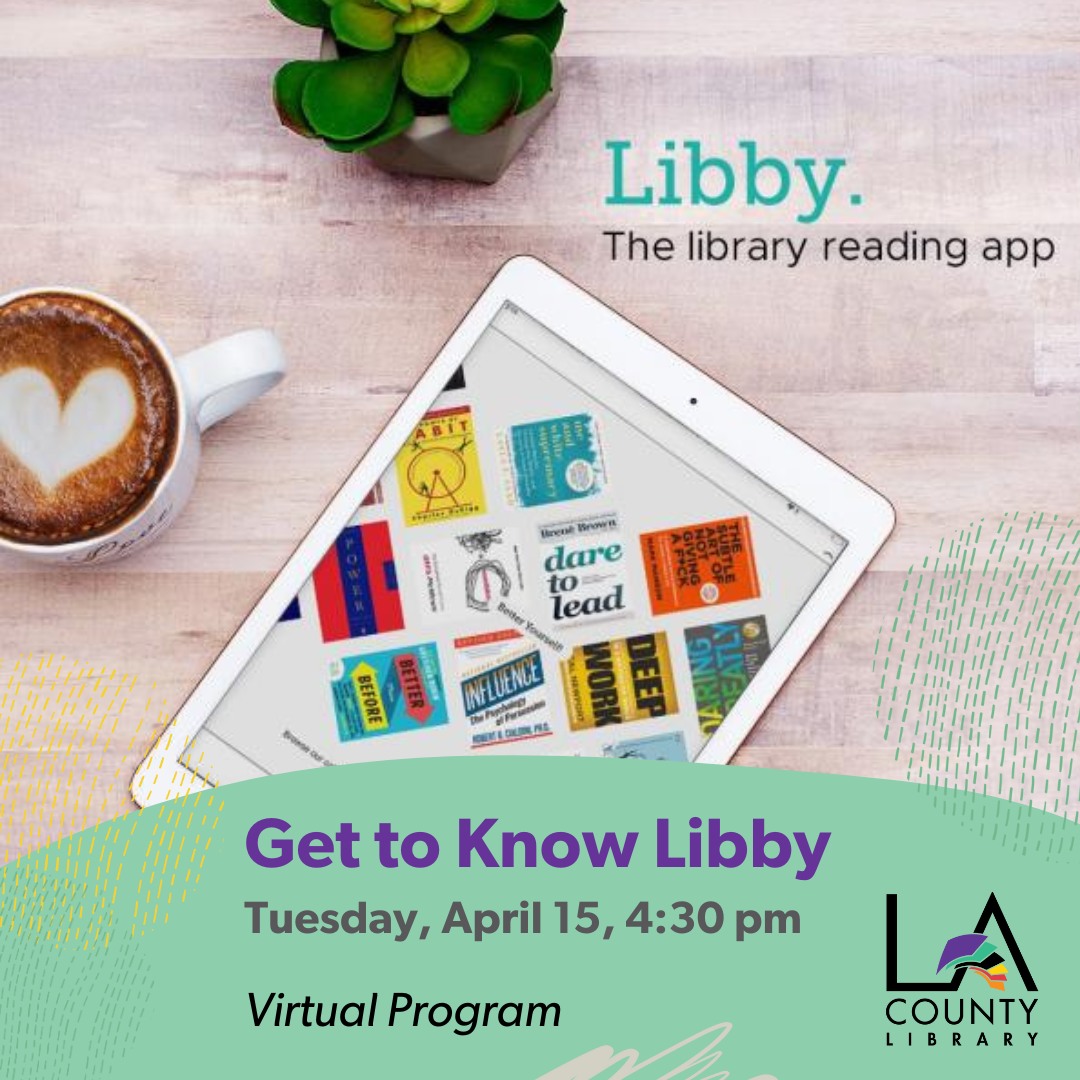 LA - Libby gives you access to thousands of titles that you can ...