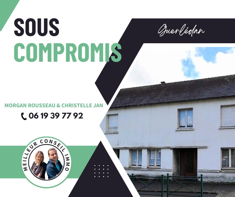 Morgan - 🏡 🔥 SOUS COMPROMIS DE VENTE 🔥🏡 📍 Guerlédan Ce matin a eu lieu ...