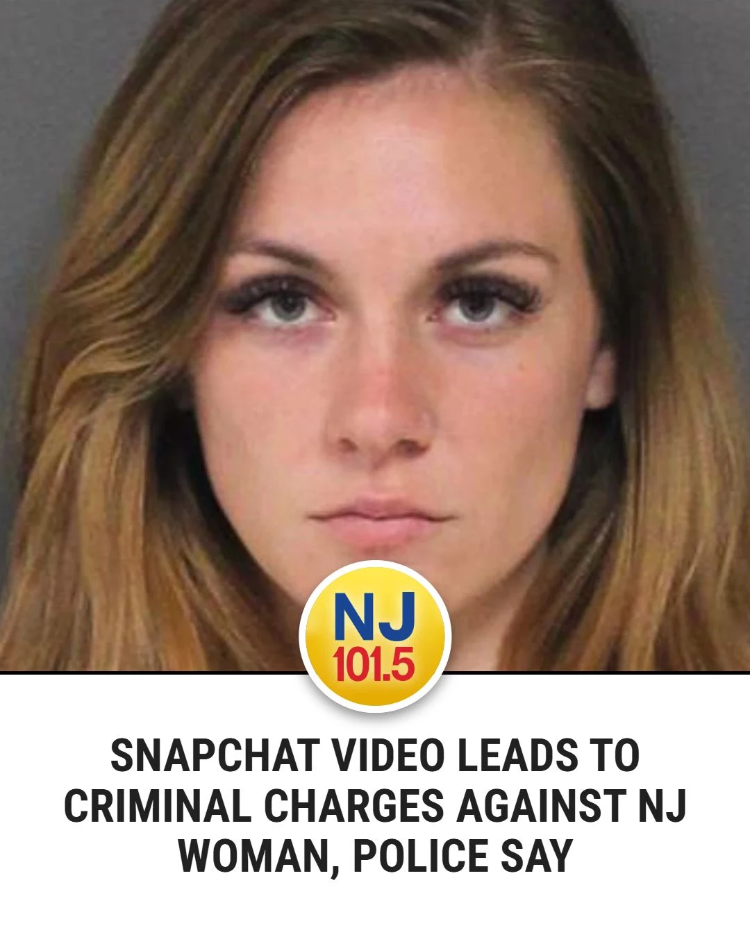 A New Jersey woman grabbing attention for her mugshot is facing  