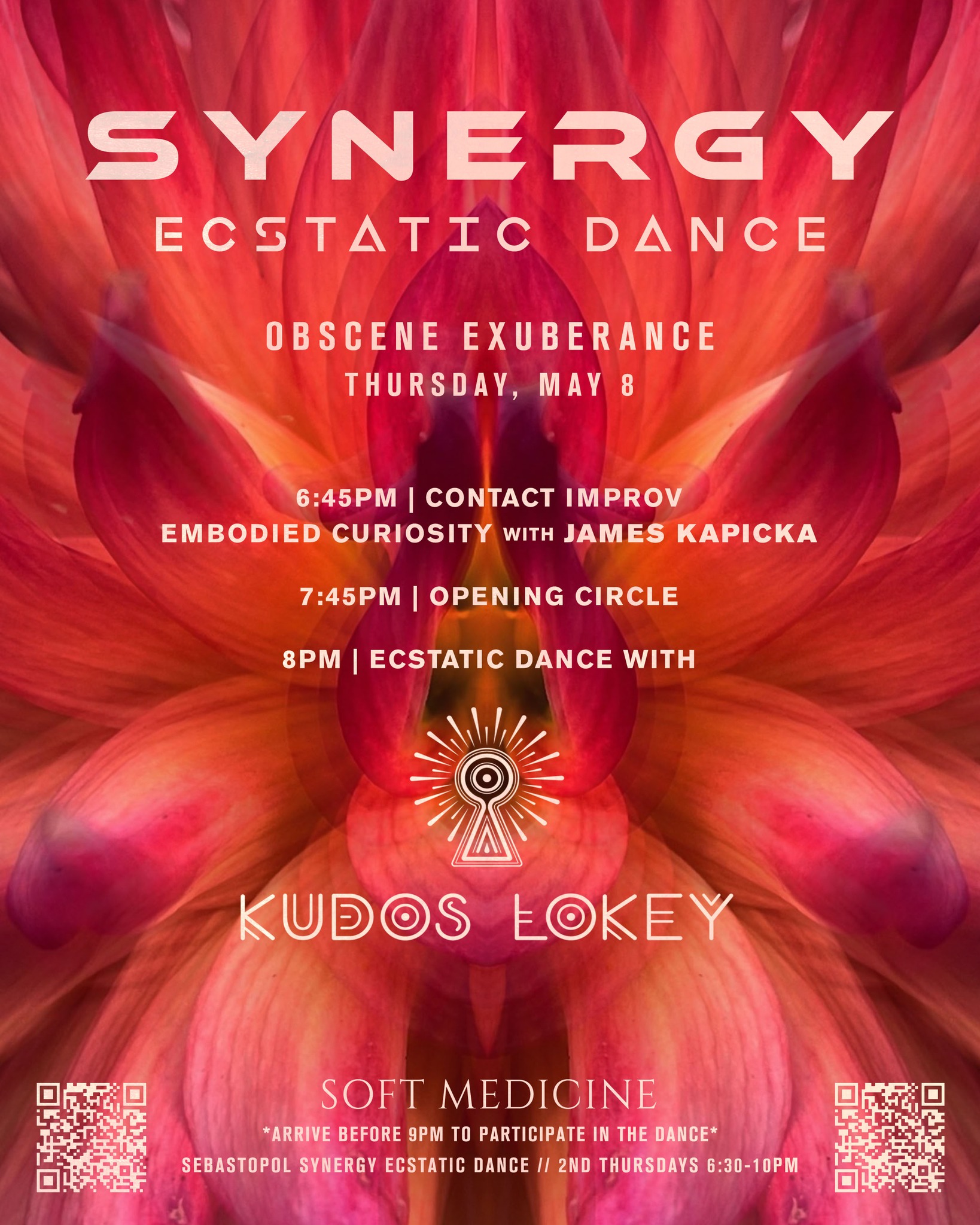 SYNERGY Ecstatic Dance: Obscene Exuberance