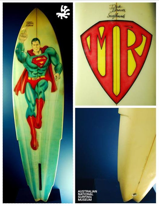 Dick Brewer Surfboard shaped by Linden-Hawaii