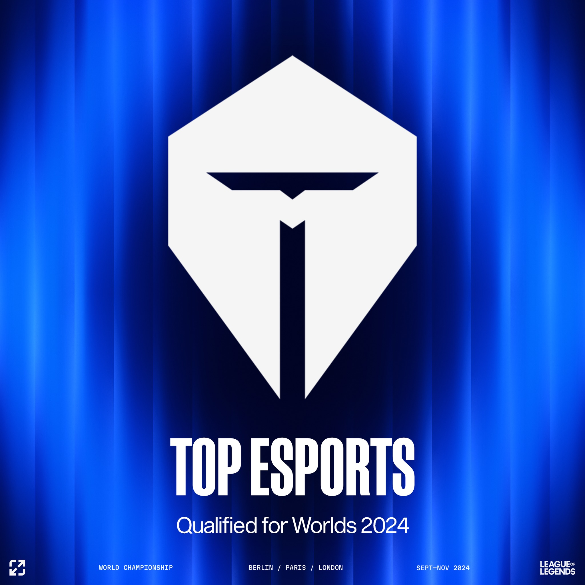 LOL Esports - WELCOME TO #WORLDS2024: Congratulations to... | Facebook