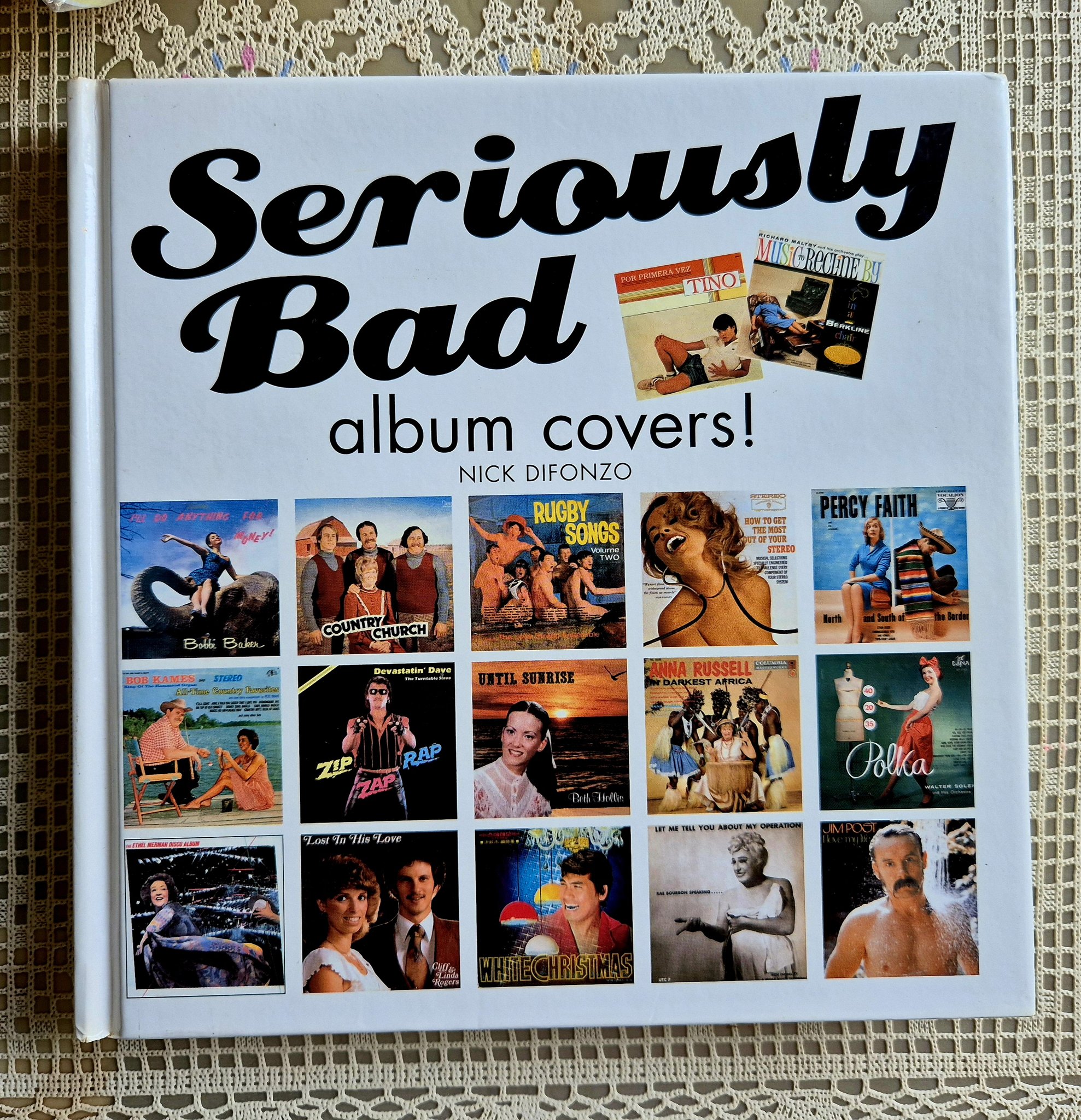 Baichasong - หนังสือปกอัลบั้มแปลกๆ Seriously Bad album cover / ปกแข็ง ...