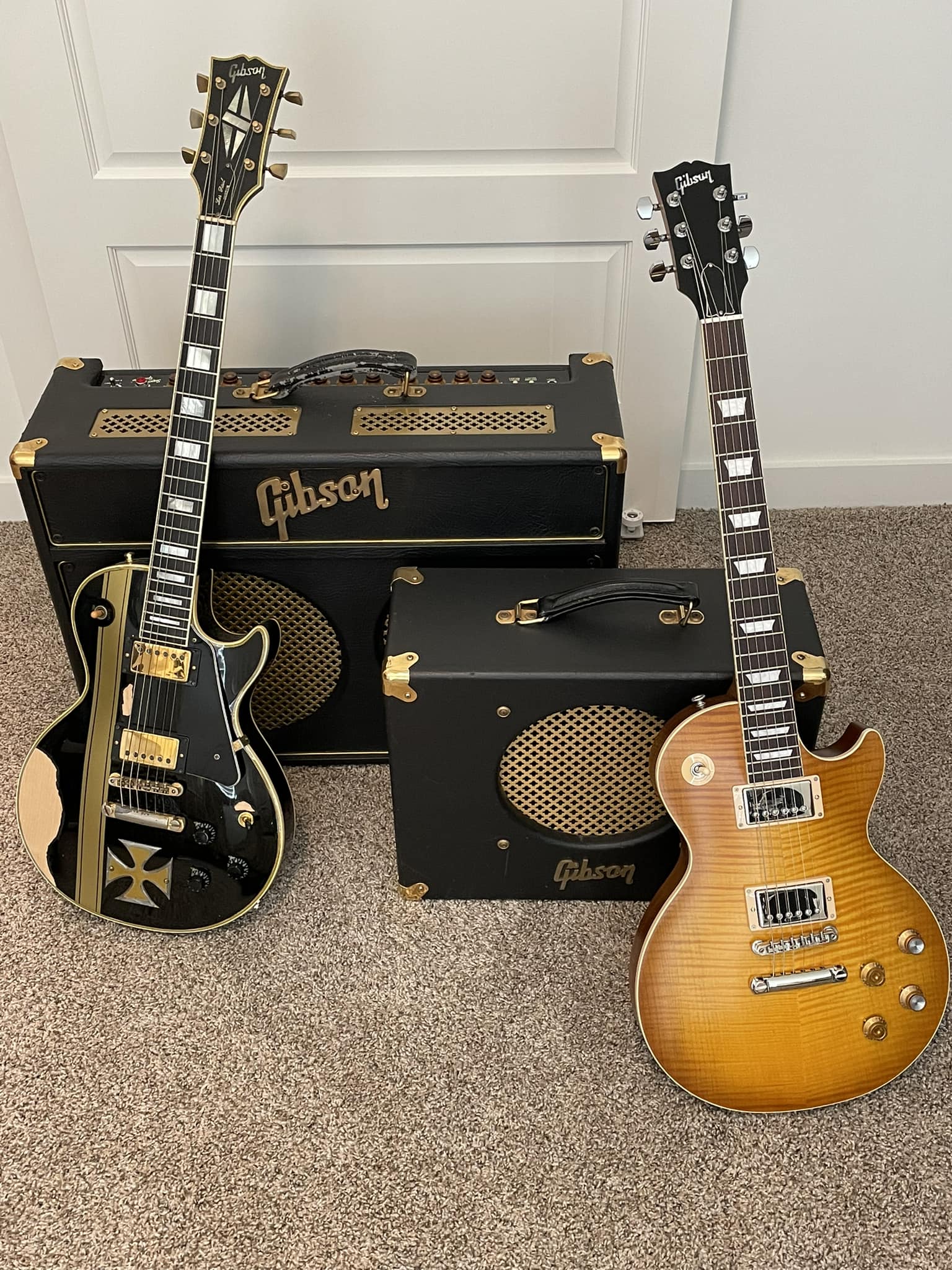 Replica of James Hetfield's 1973 Les Paul Custom