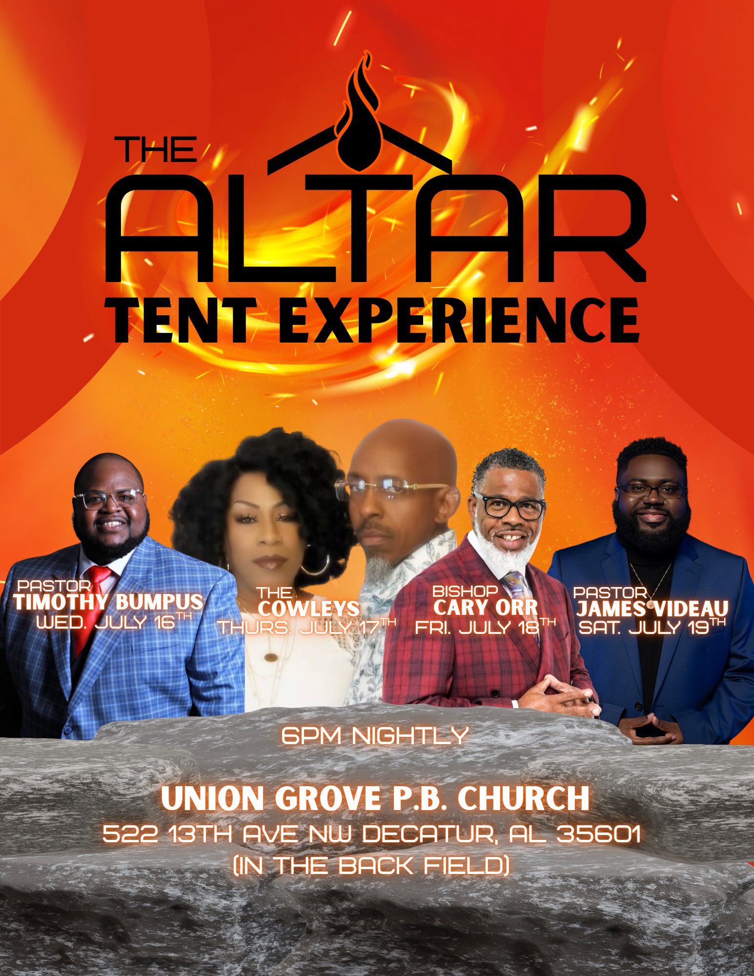 🔥 July is LIT at... - Union Grove Primitive Baptist Church | Facebook