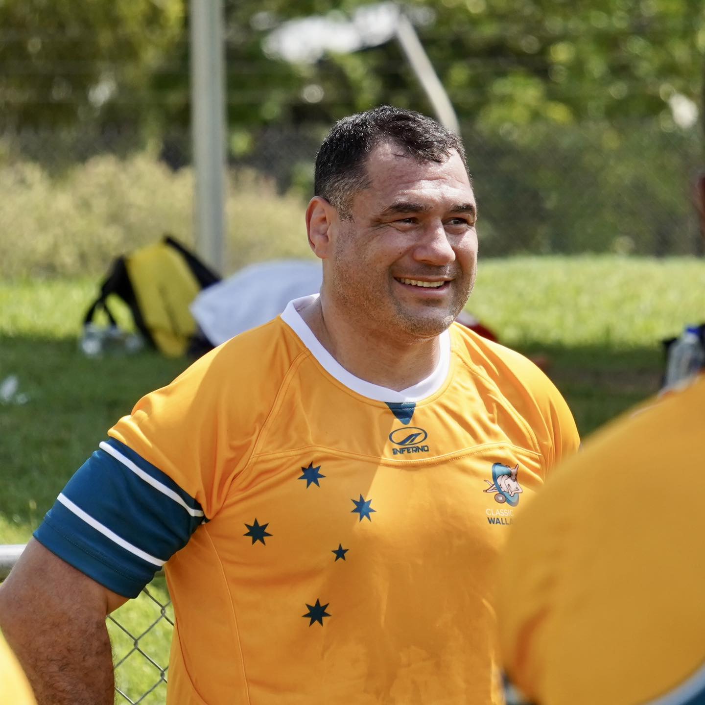 It’s always good to see the 🐐 in gold.... - Classic Wallabies