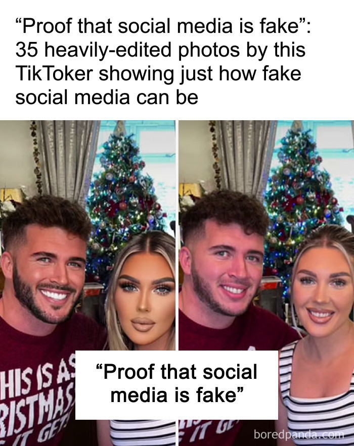 Bored Panda - “Proof that social media is fake”: 35... | Facebook