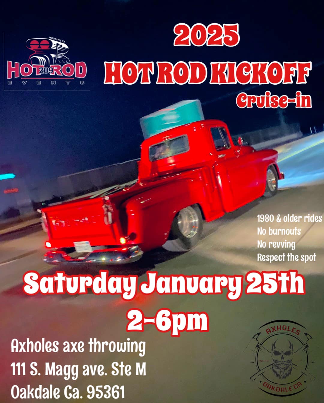 Ok everyone has been asking so here... - 209 Hot Rod Events | Facebook