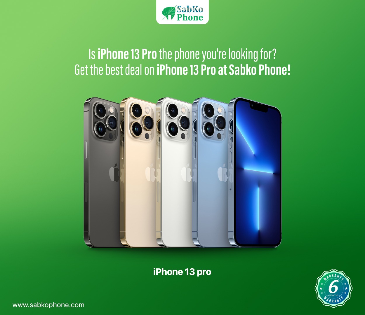iPhone 13 Pro Max: Power, style, and innovation in your hands! For 
