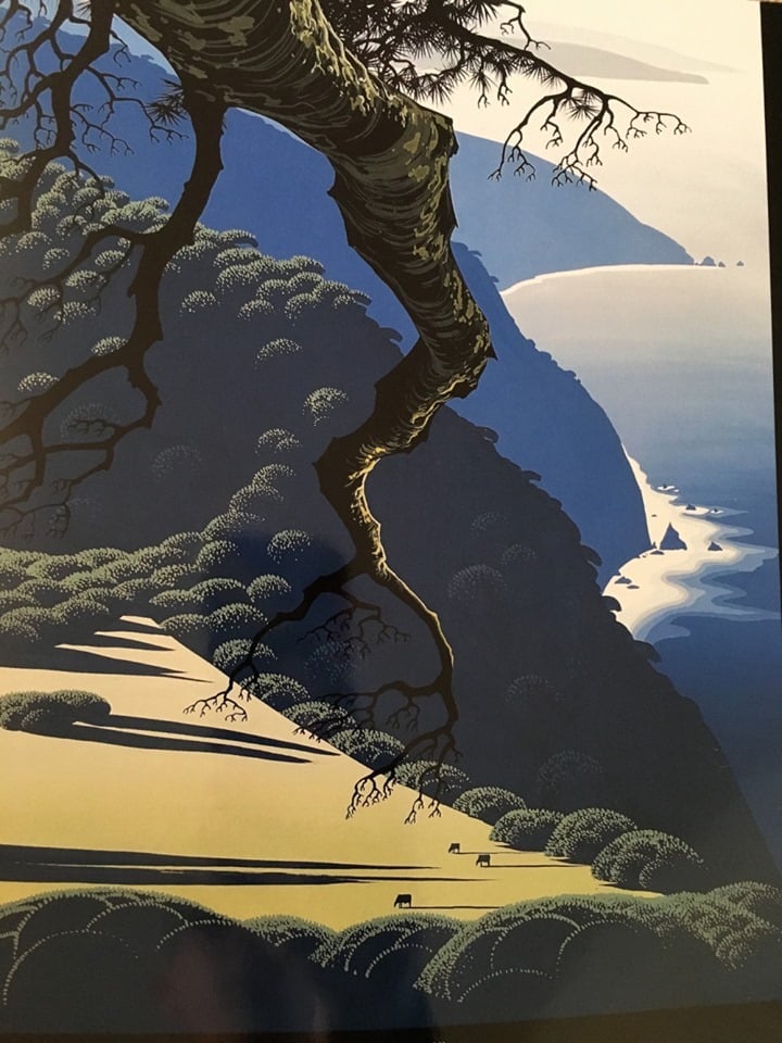 ス*カ様 【絵画】Eyvind Earle 風景画/アイベン・アール/サマー・デ