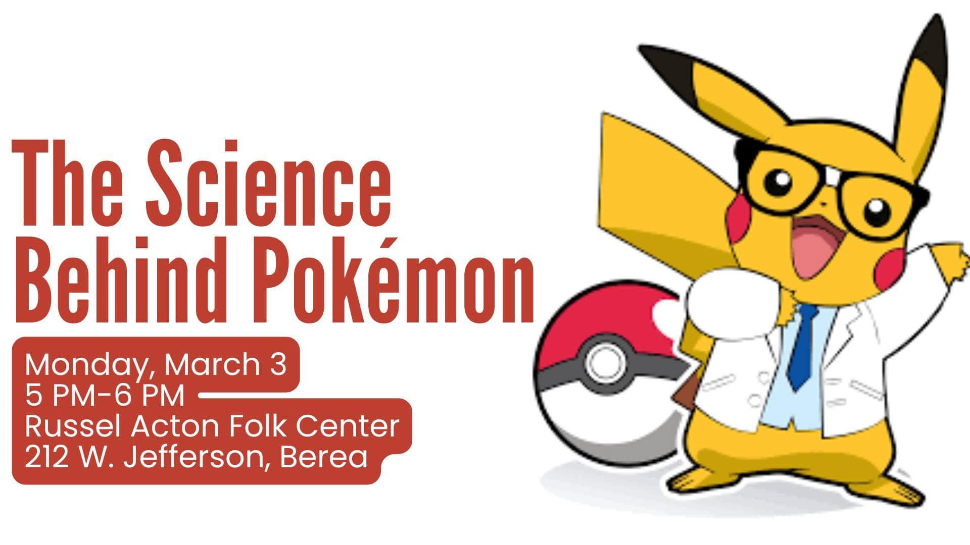 Berea - It’s Pokémon day!!! Monday March 3rd from 5-6pm at the Folk ...