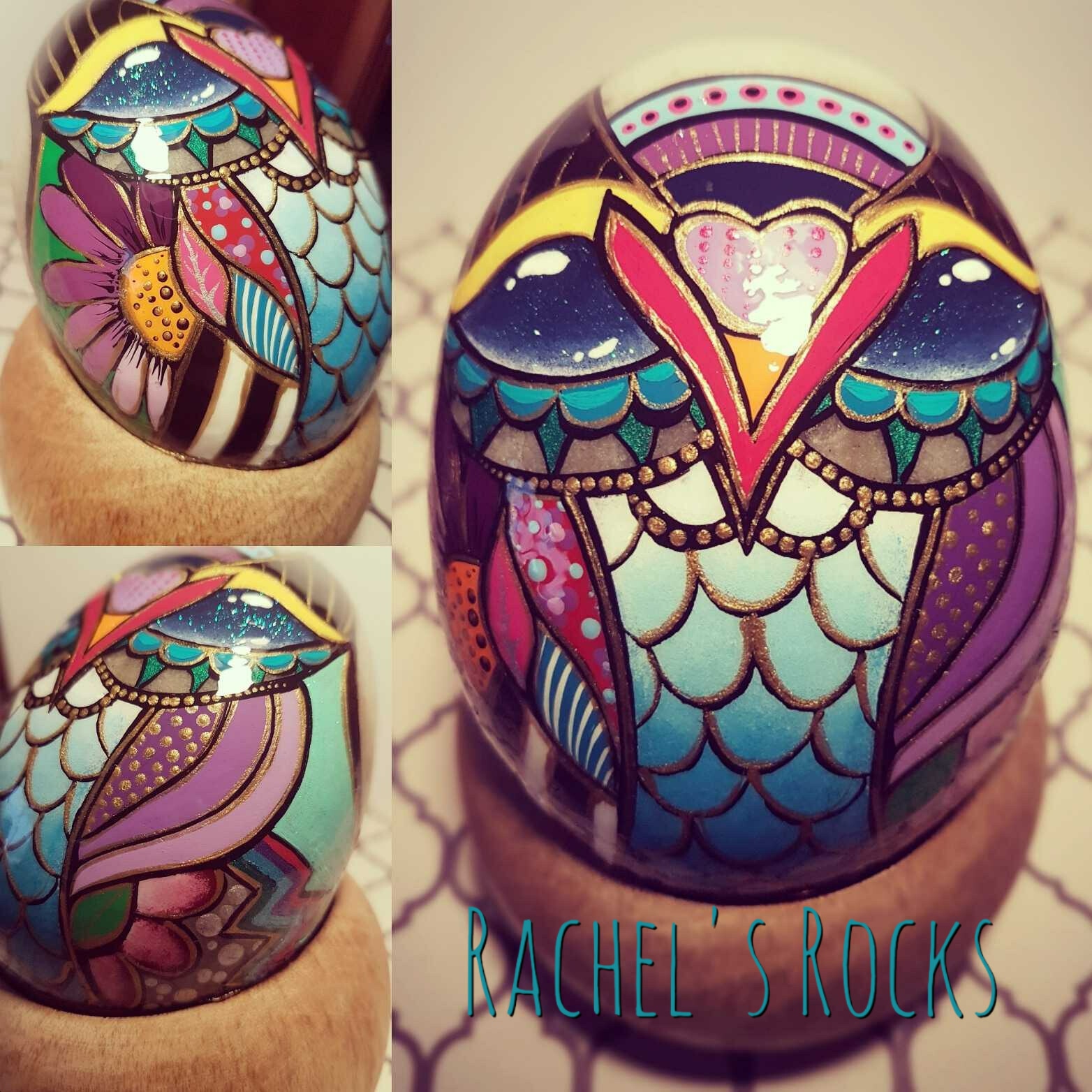 Rachel's Rocks - I didn't like the eyes before so I... | Facebook