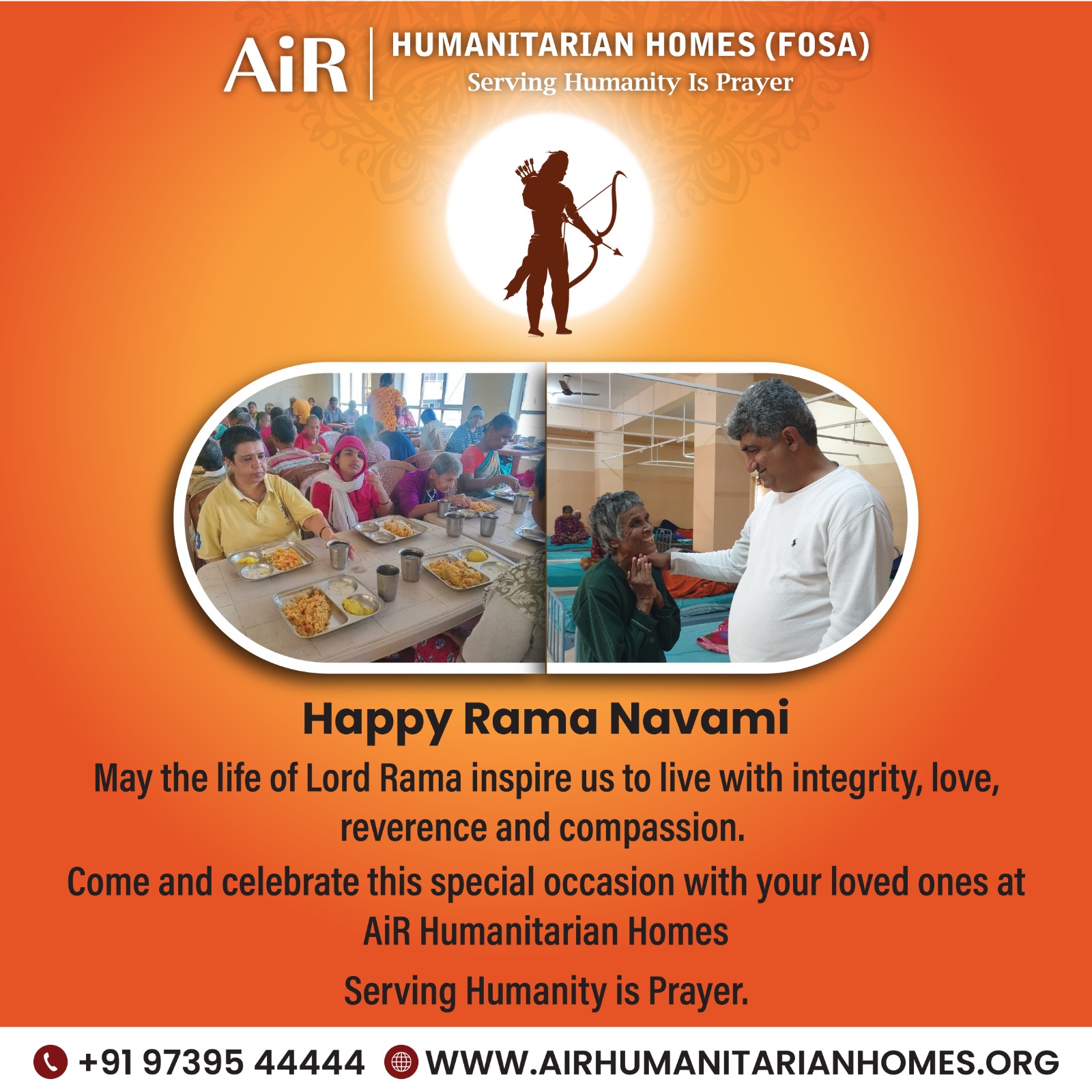 AiR - Wishing you all a Happy Rama Navami! May Lord Rama’s life and ...
