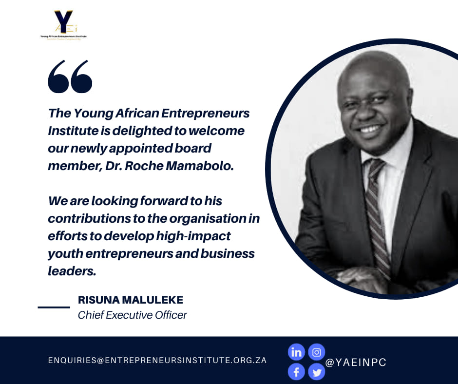 We are pleased to... - Young African Entrepreneurs Institute