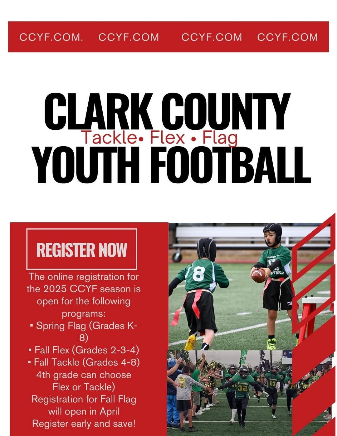 CCYF - Clark County Youth Football