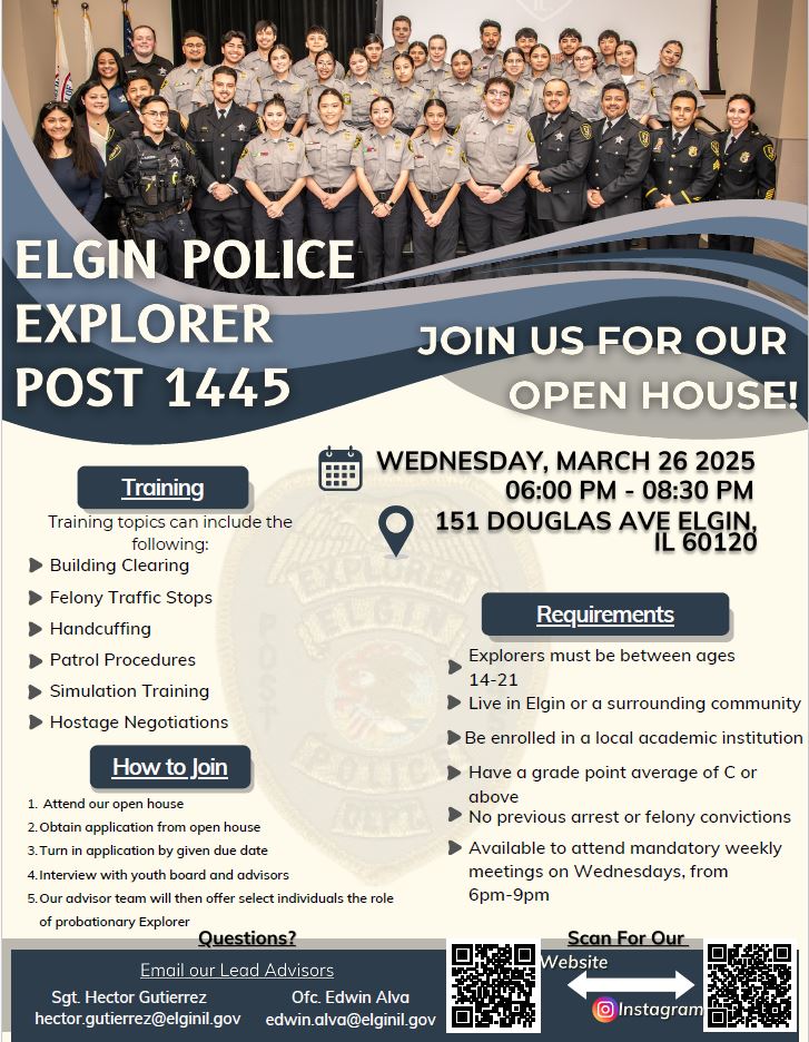 Elgin Police Department - Are you interested in joining the EPD ...