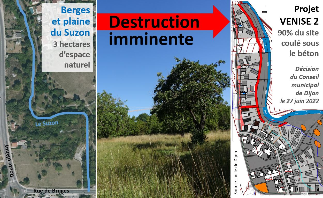 Sauvons les berges du Suzon | Dijon