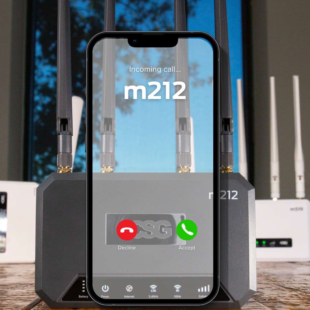 Connected - Your new #Verizon 4G business router is calling ...
