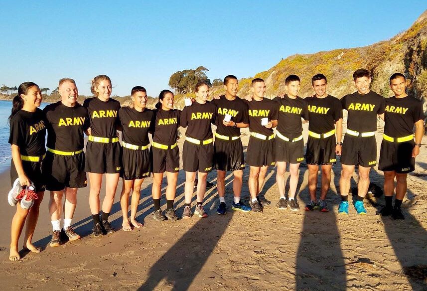 UCSB ROTC - The Senior Cadets received their branches...