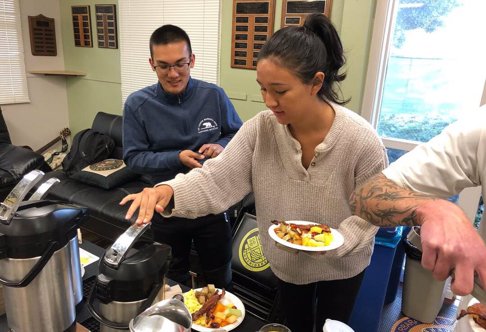 UCSB ROTC - The Senior Cadets received their branches...