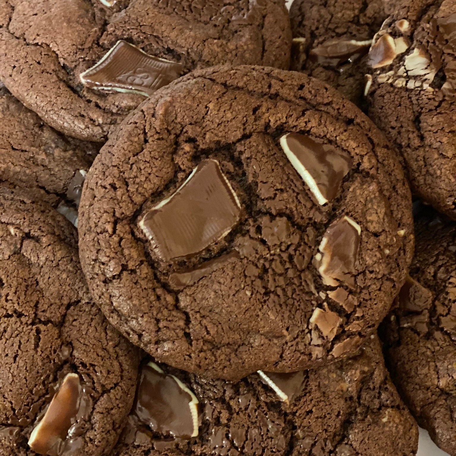Coming soon 👀👀 Mint Chocolate Chip... - Collette's Cookies