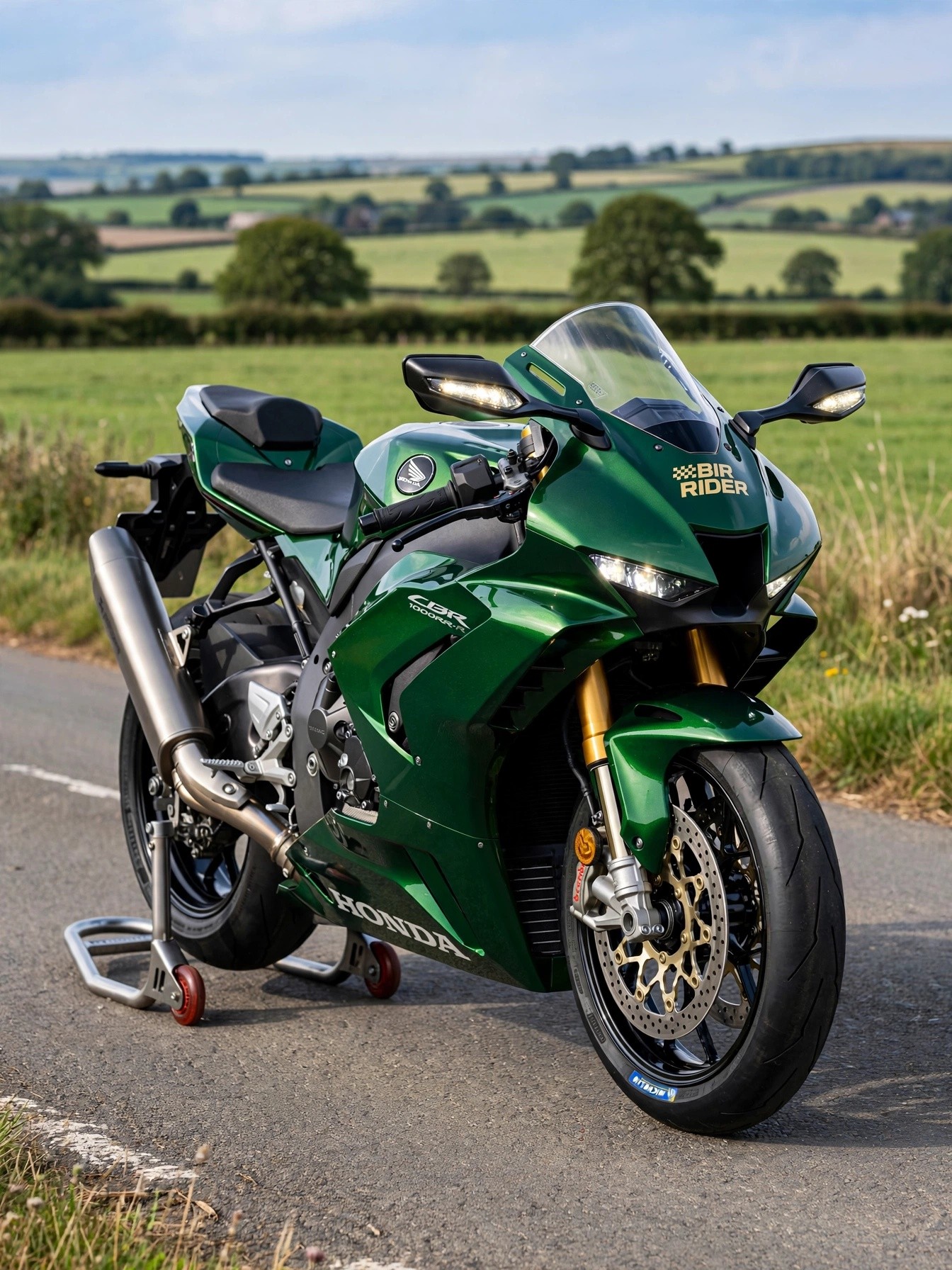 What is the origin of the color scheme on my 1998 Honda Fireblade?