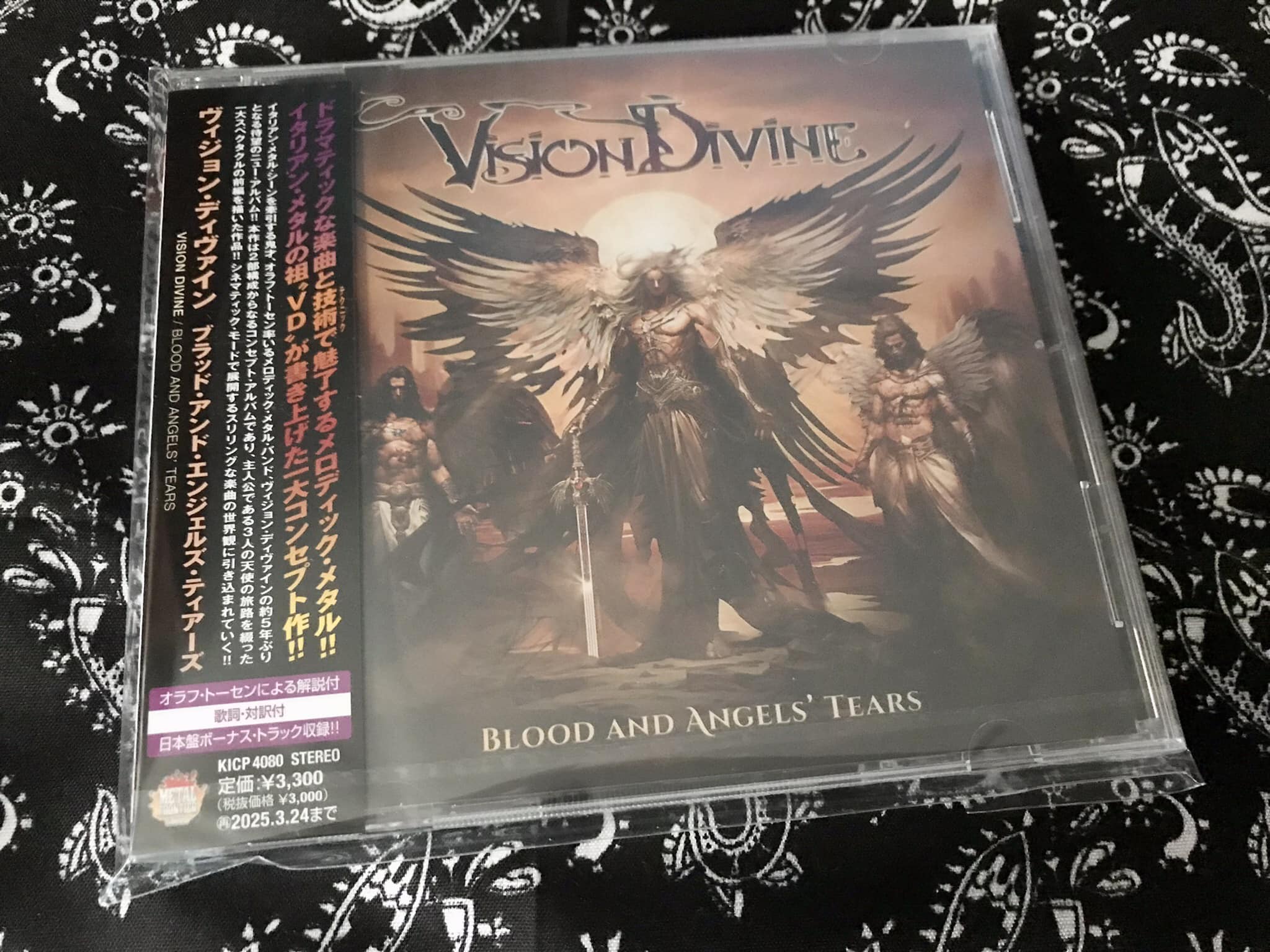 New Vision Divine album! Red Marbled, Blue Marbled vinyl and cd