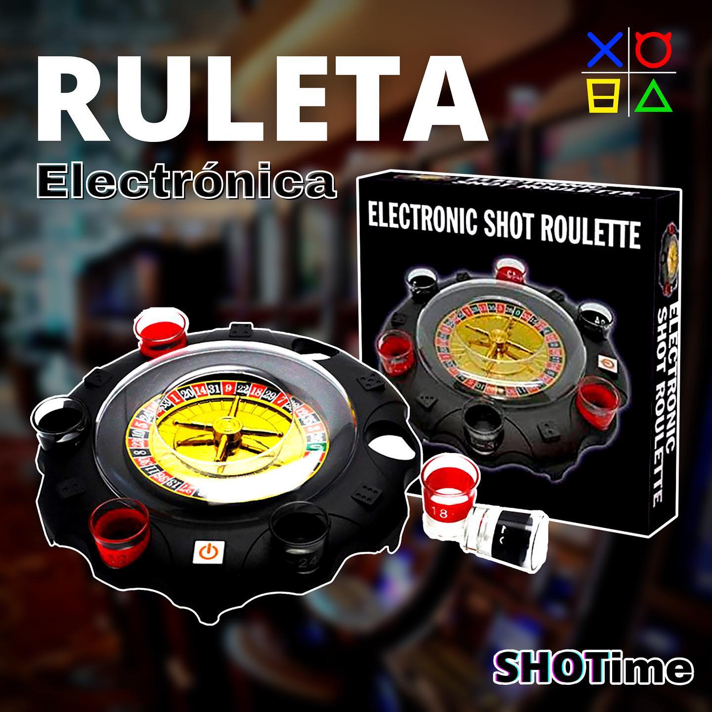 Shotime - Ruleta de Shots Electrónica 🛑🛑🛑 Perfecta para tu... | Facebook