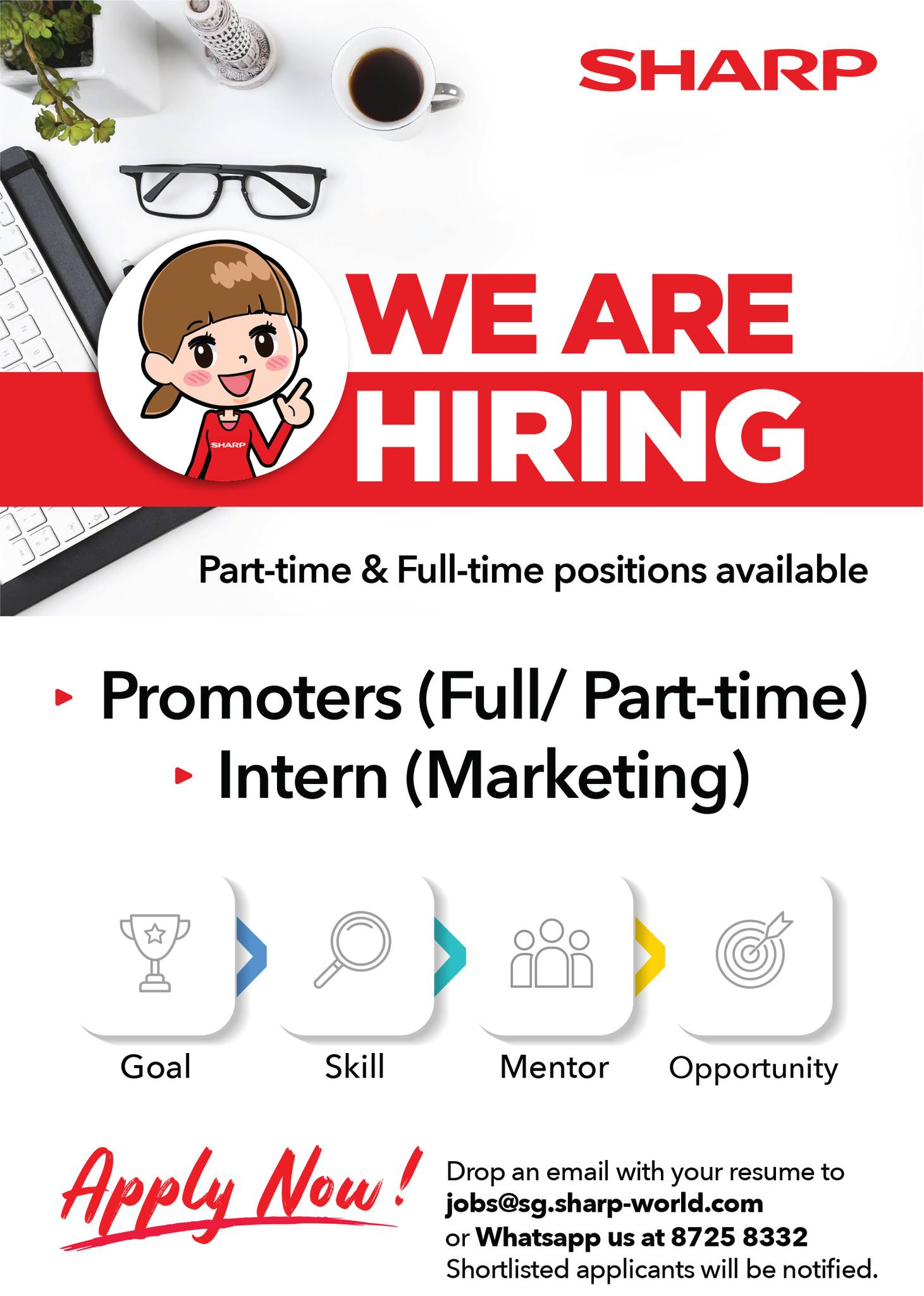 Sharp Singapore - 🚀 Join the SHARP Team! We're #Hiring... | Facebook