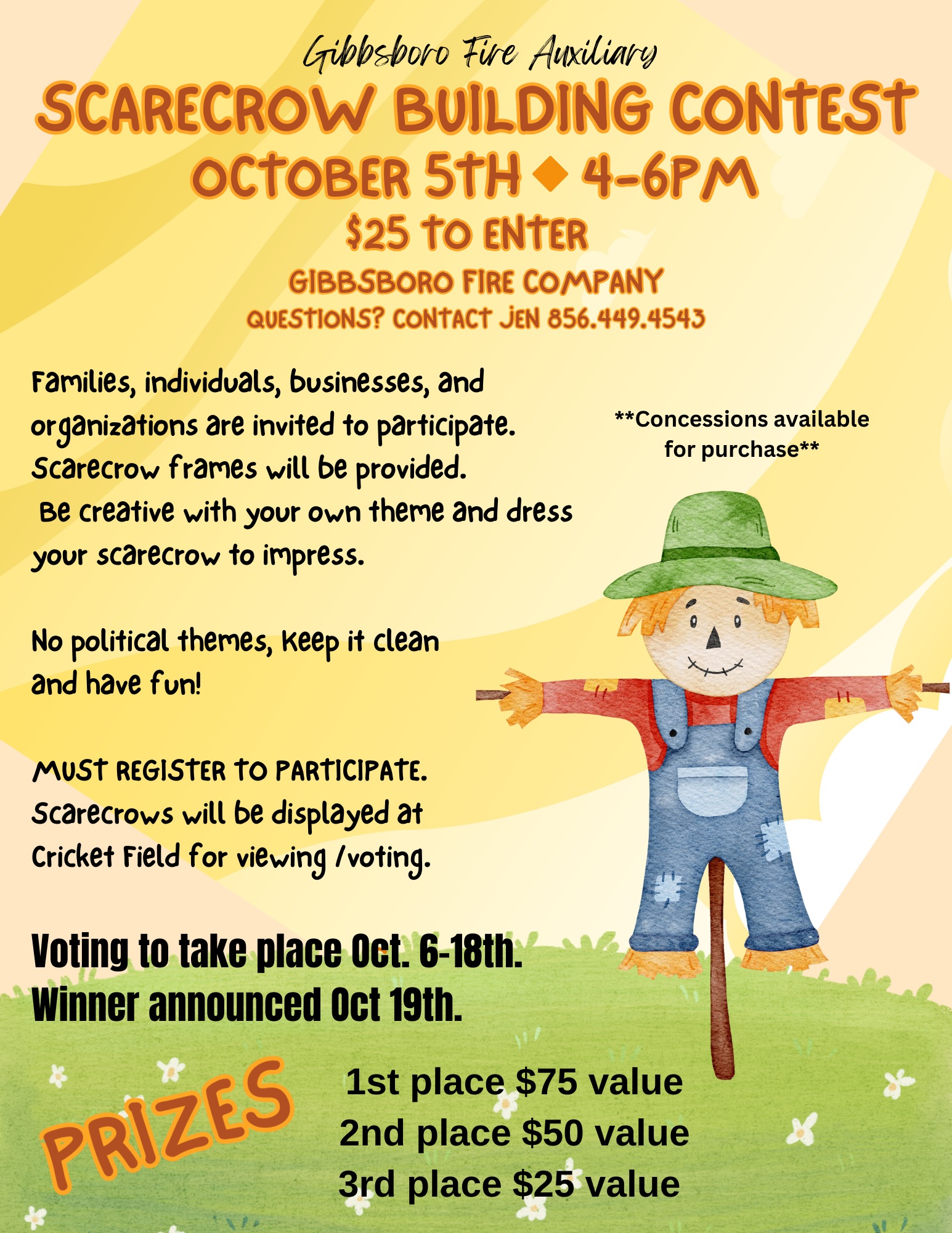 Scarecrow Building Contest