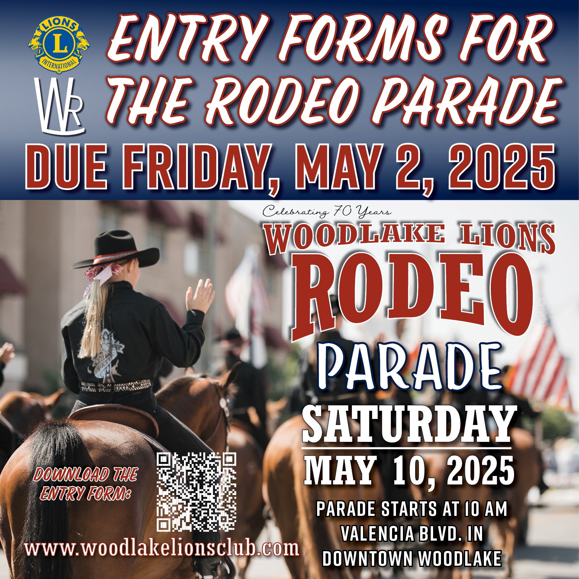 Woodlake - We're kicking off 70 years of Woodlake's RODEO tradition ...